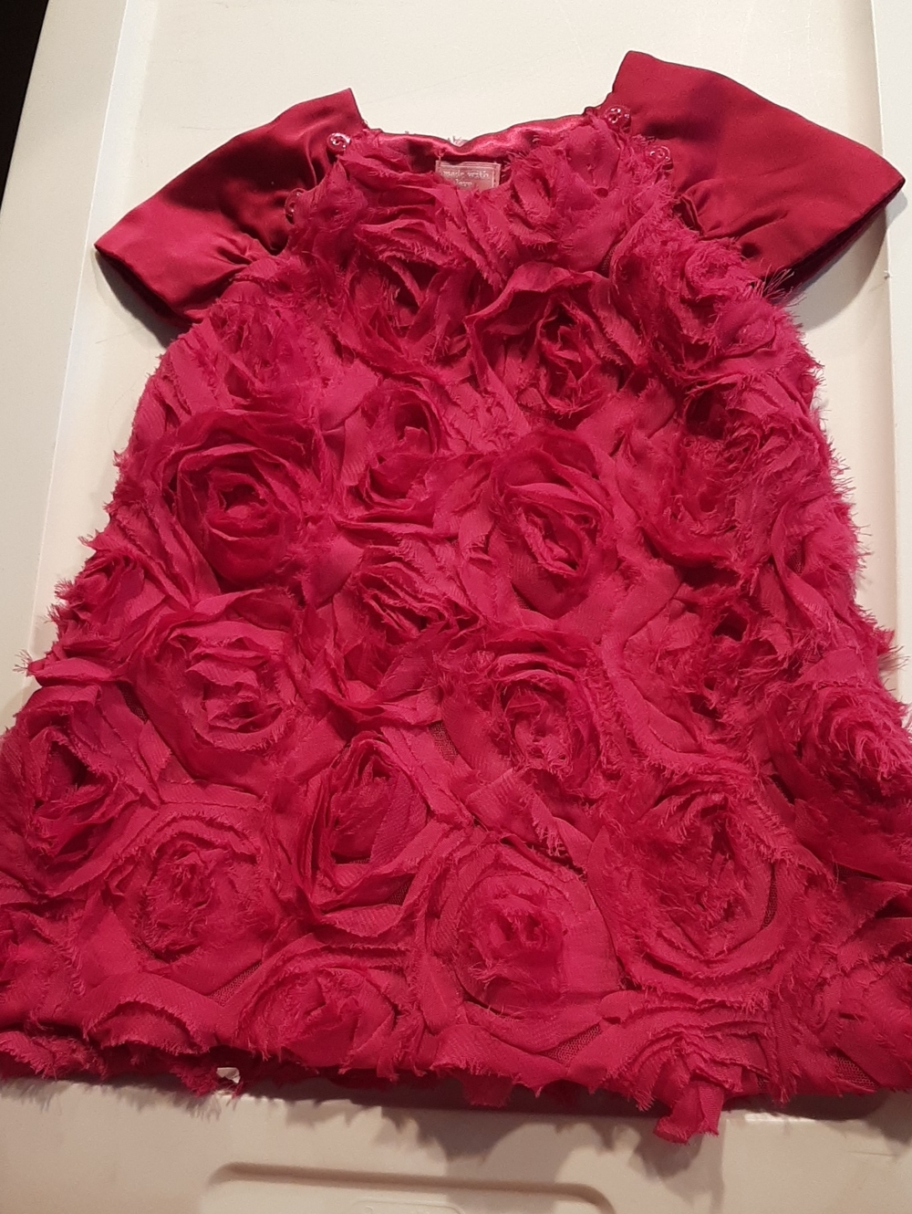 The Children's Place Magenta Party Dress